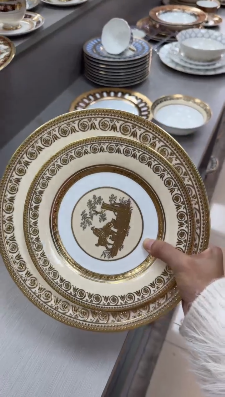 【闪购商品】瓷片 8英寸平盘福利款微瑕