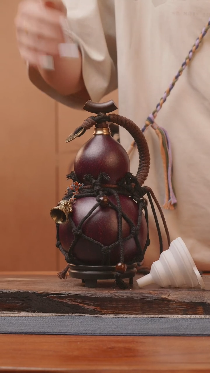 1784号精品大漆葫芦防腐防渗装水茶酒
