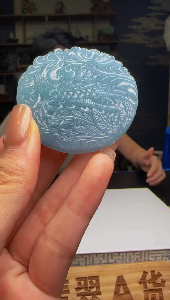 定制翡翠未镶嵌WB12671翡翠（多样性发其一）