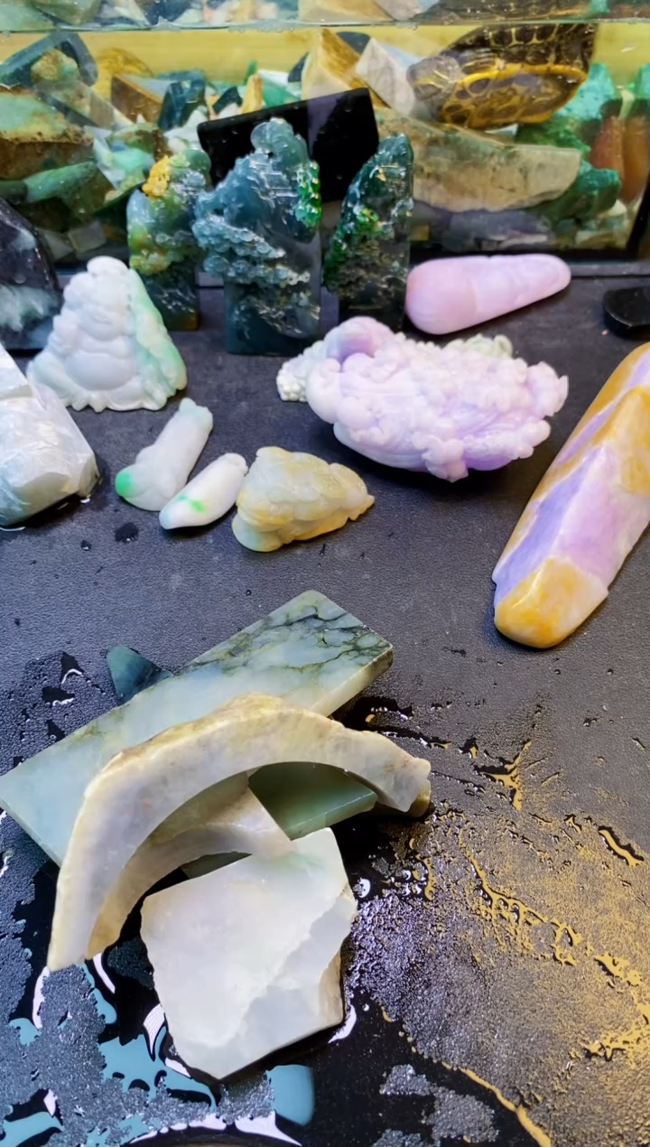 未镶嵌挂件翡翠天然翡翠033