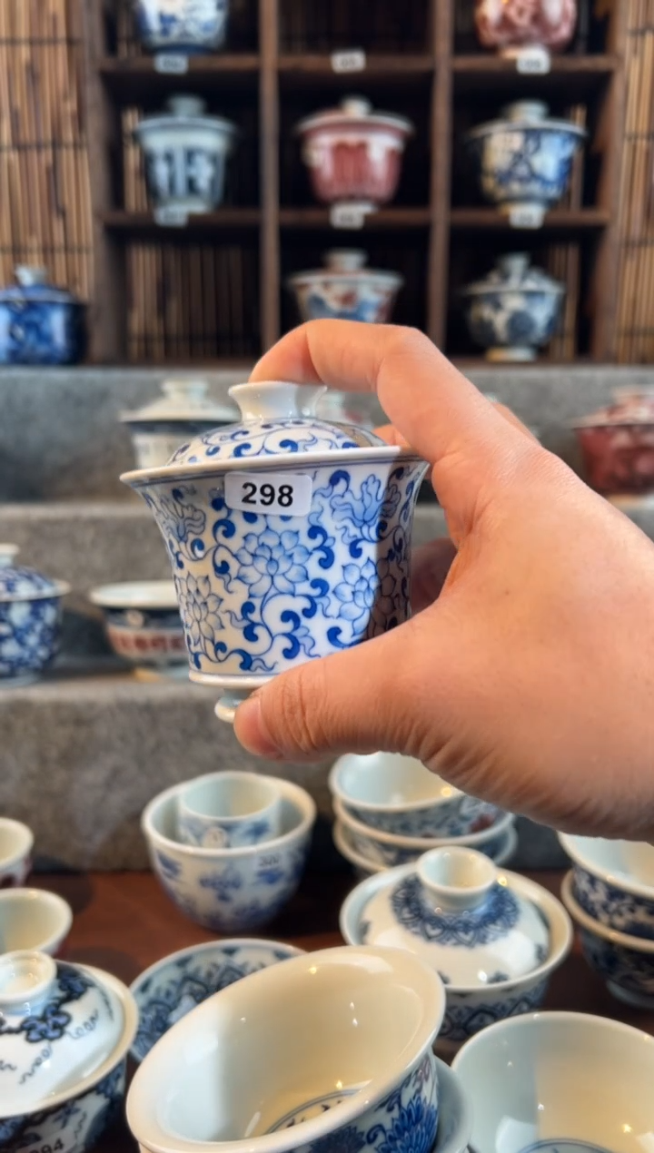 【闪购商品】298天禄言瓷手绘茶具