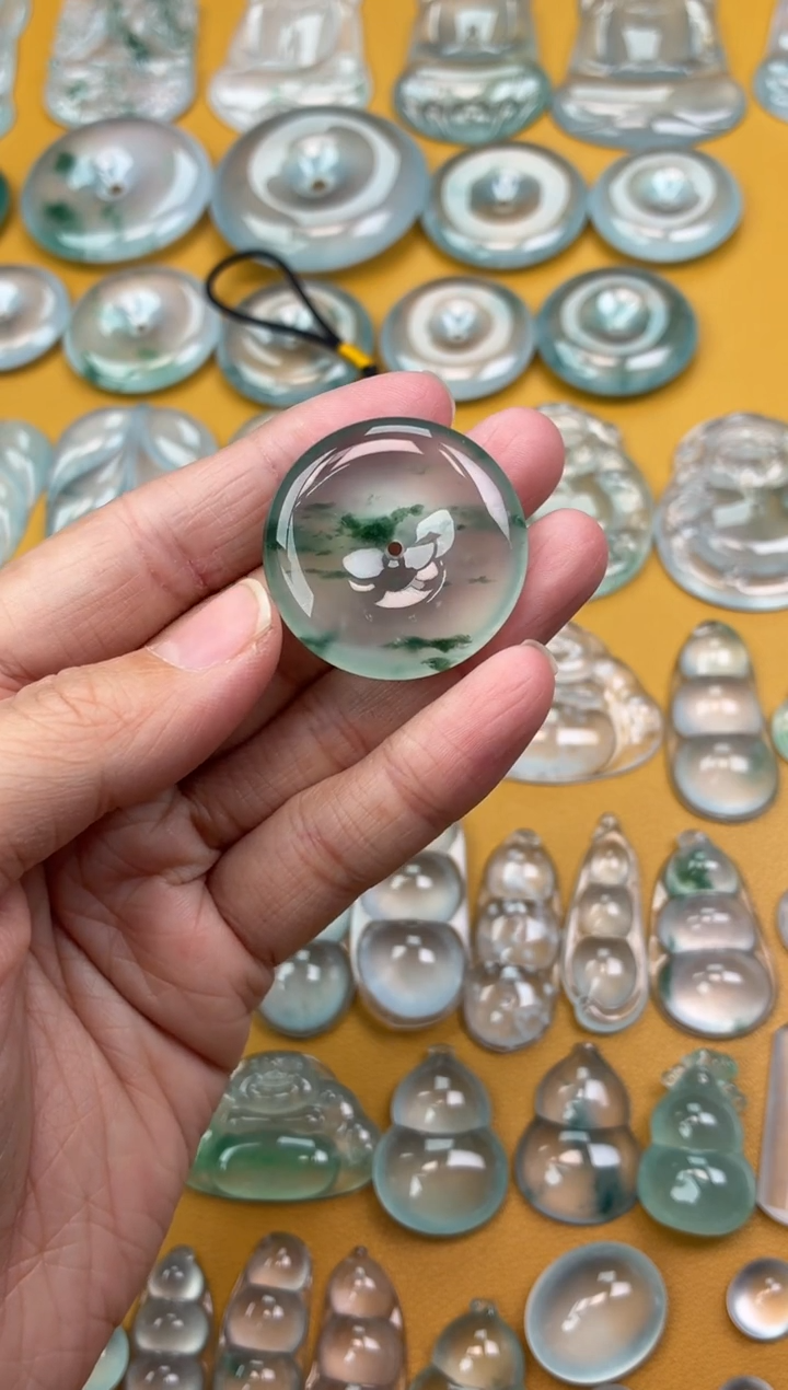 吊坠(不含链)未镶嵌翡翠41 平安扣 31.5 5.9