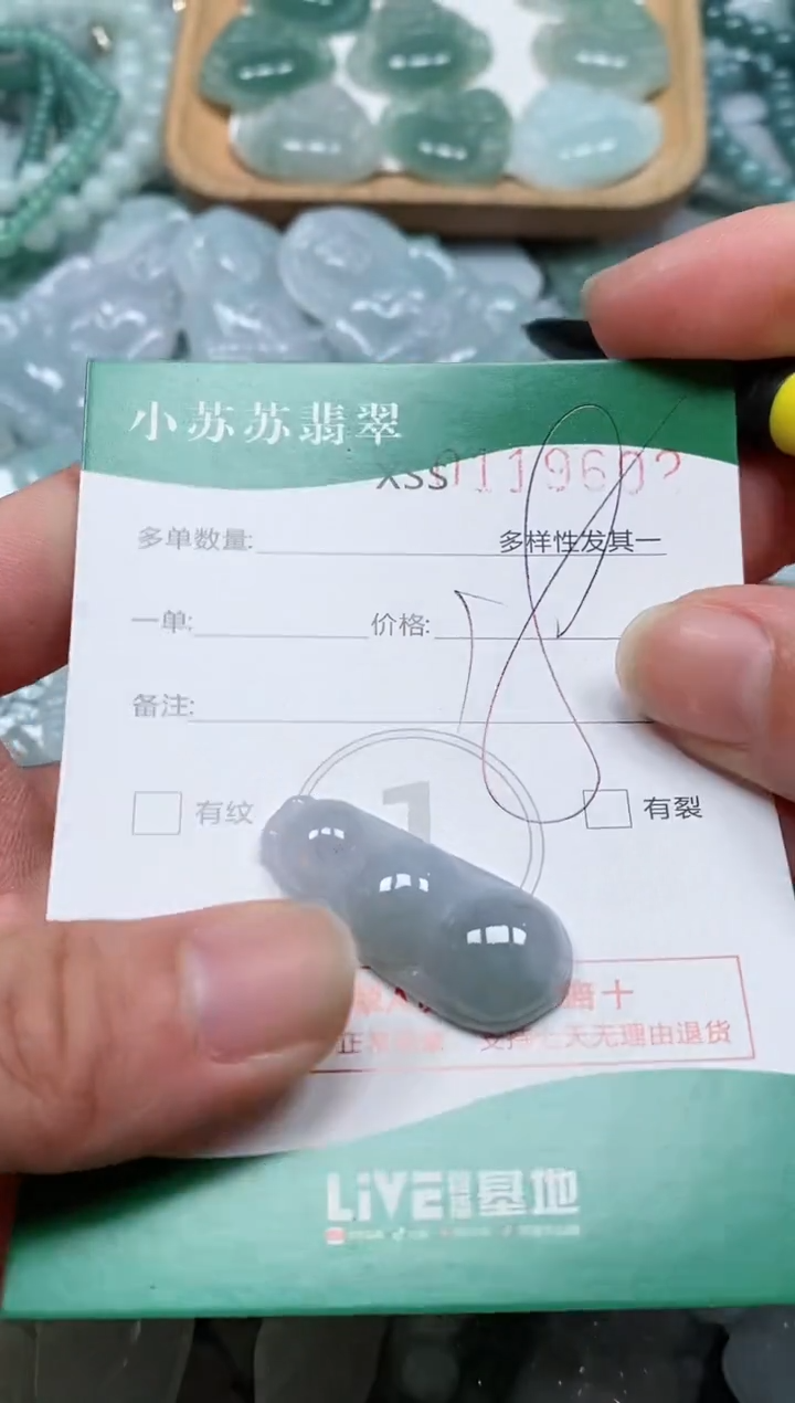 【闪购商品】翡翠颈饰未镶嵌闪购商品0119602