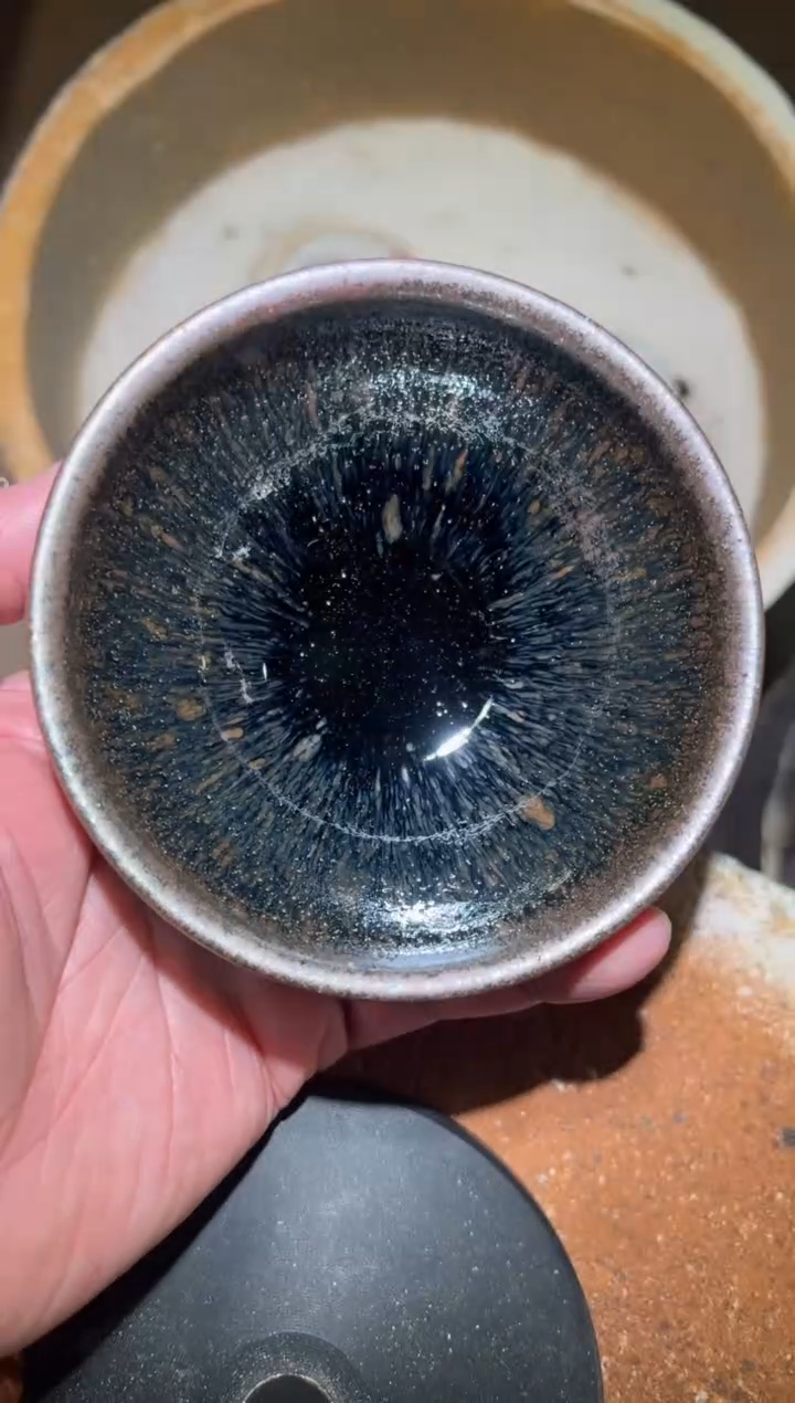 【闪购商品】茶盏见盏茶器柳宣堂建盏9号