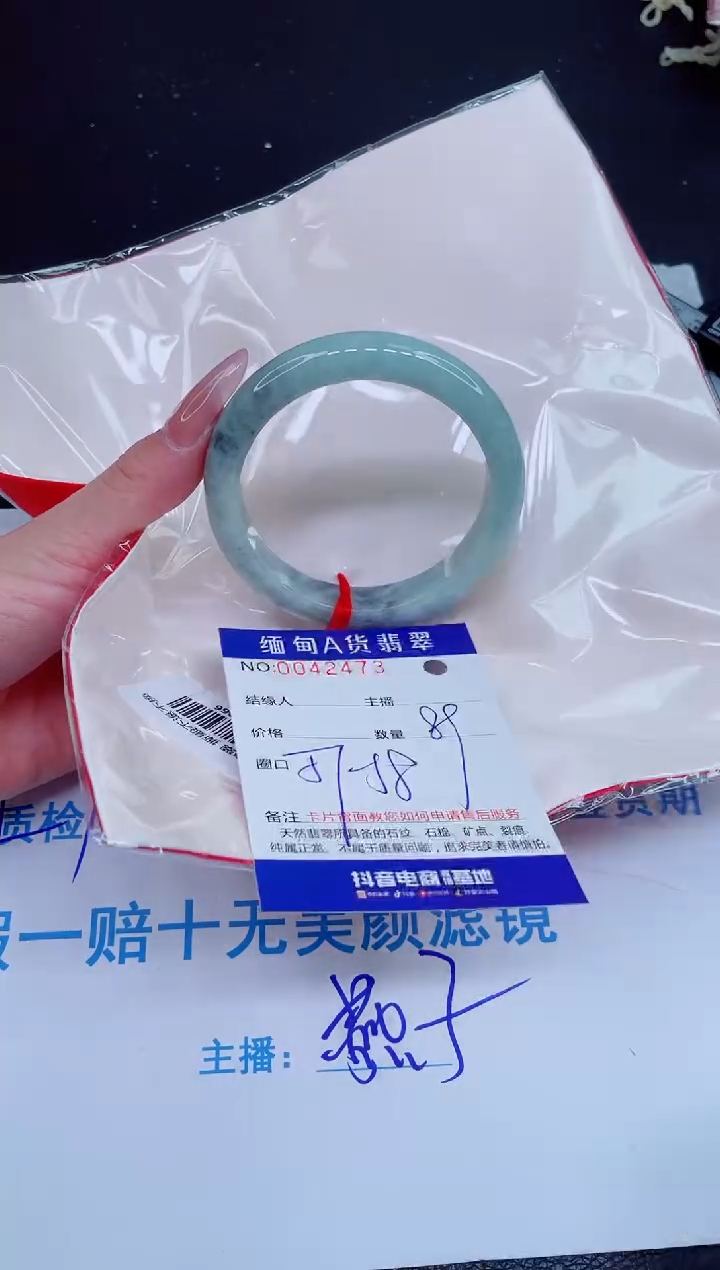 未镶嵌手镯翡翠0534461623