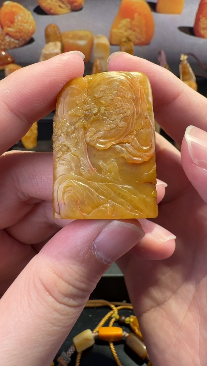 【闪购商品】田黄石半知田黄直播间