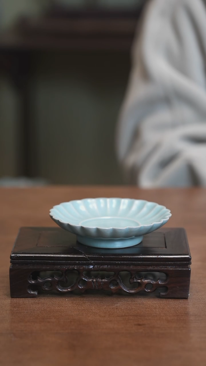 【闪购商品】Y宝丰宋官窑原产地汝瓷杯垫（微瑕）