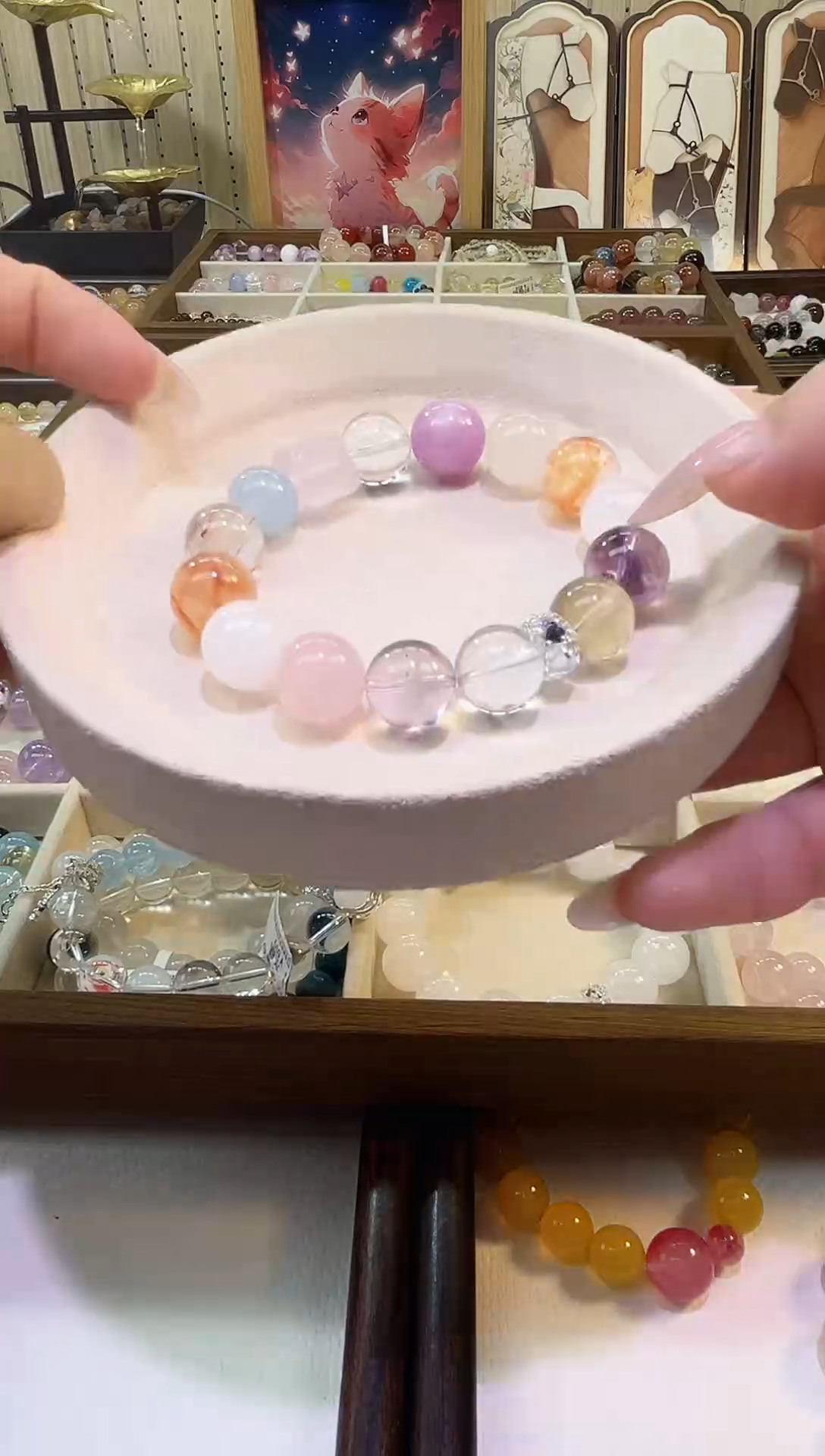 未镶嵌手链水晶8