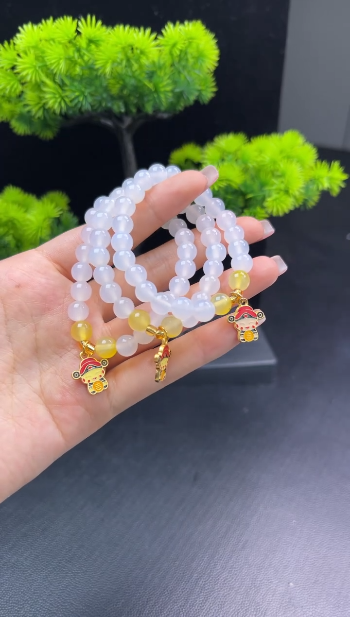 未镶嵌手串玛瑙/玉髓012/FL25092901/多样性发一