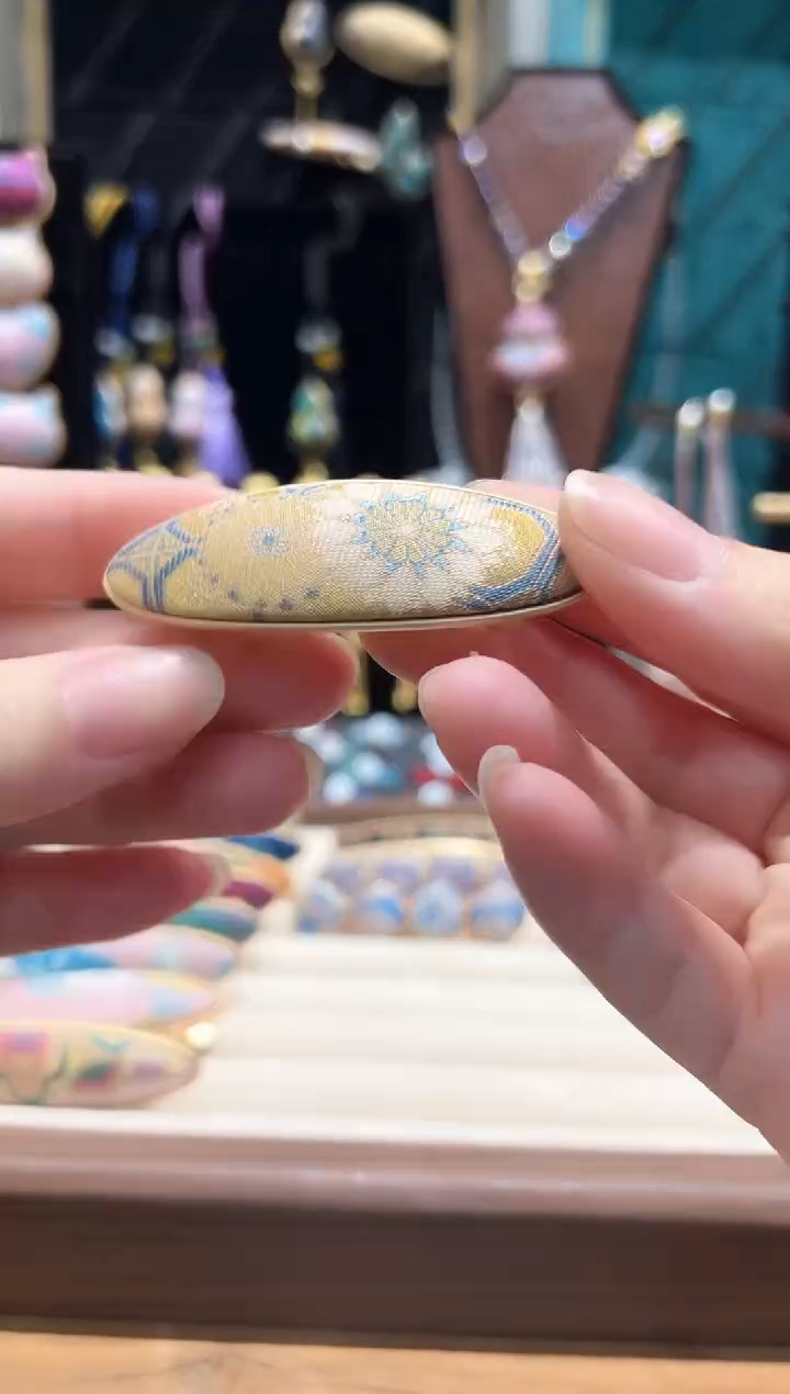 【闪购商品】【孤品车3.13】浅金色柳叶弹簧夹