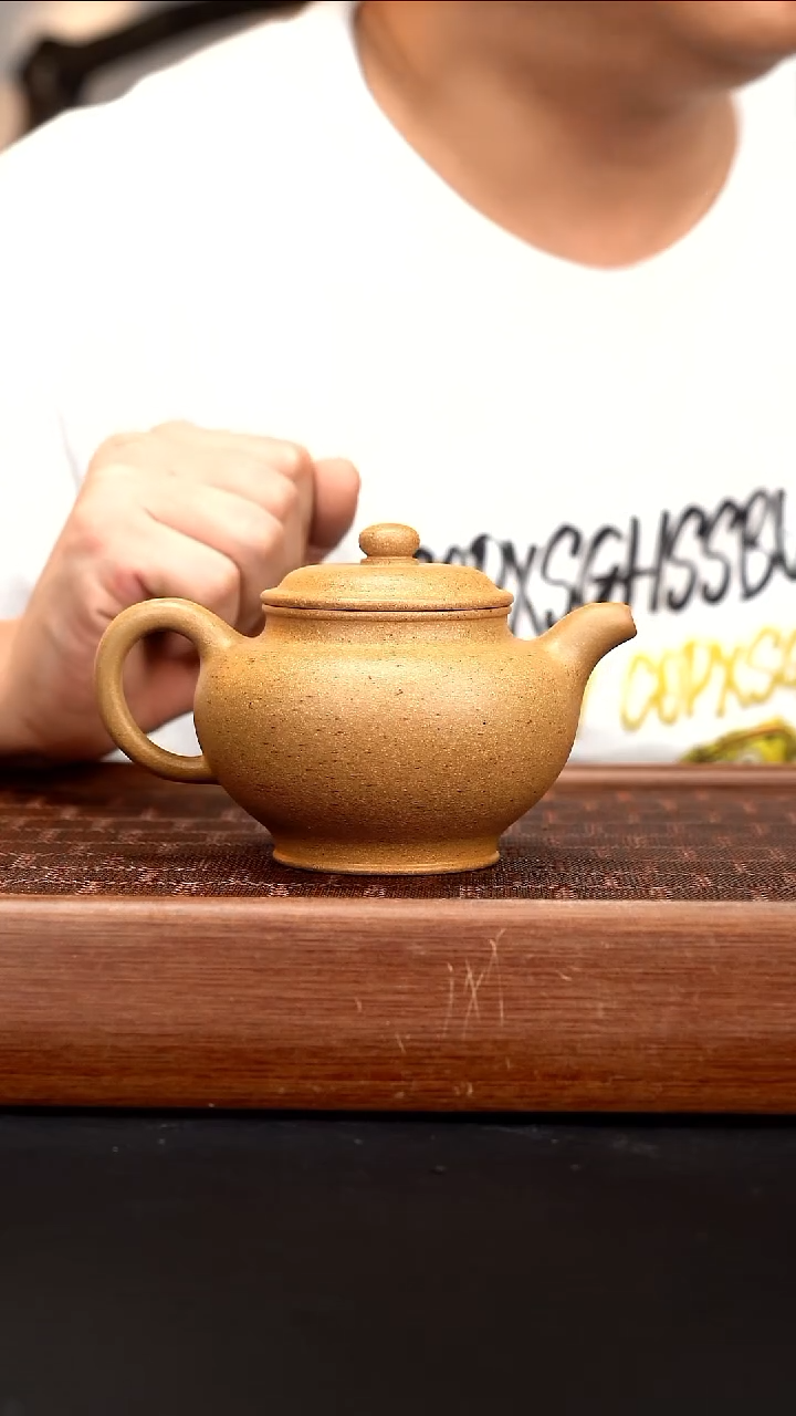 茶壶紫砂CXM黄金段掇只