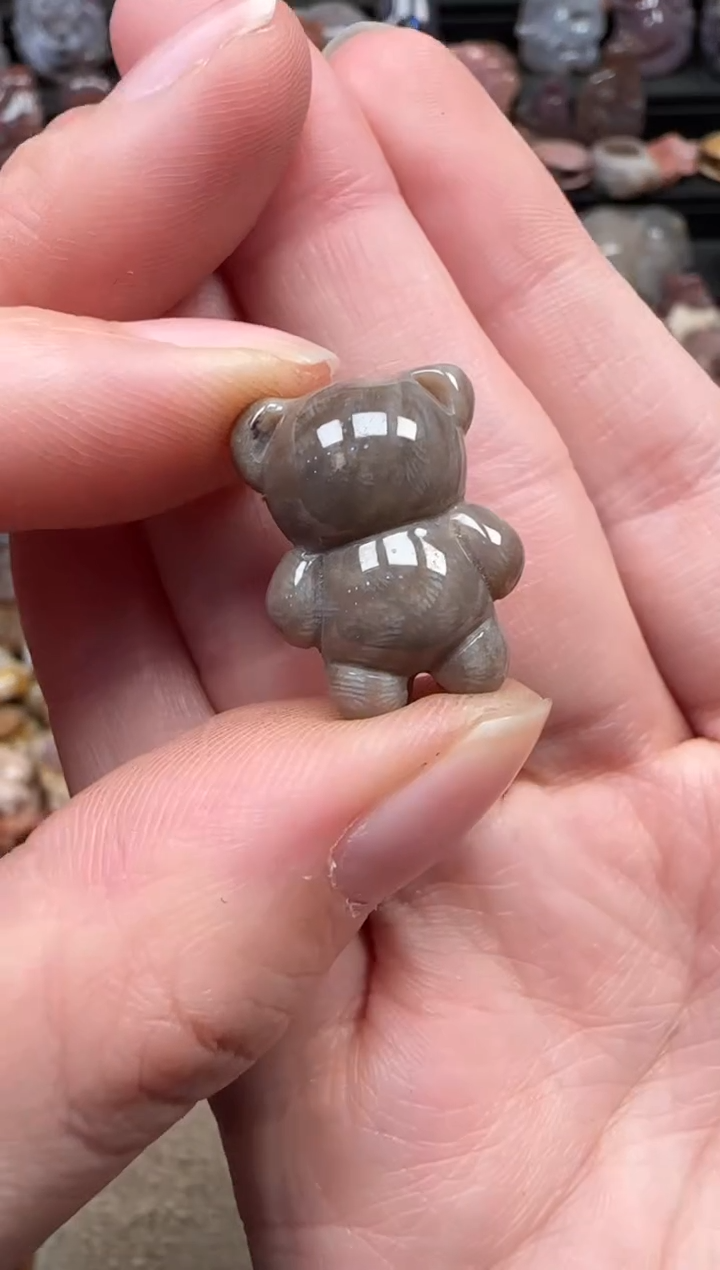 颈饰未镶嵌硅化珊瑚（珊瑚玉）083