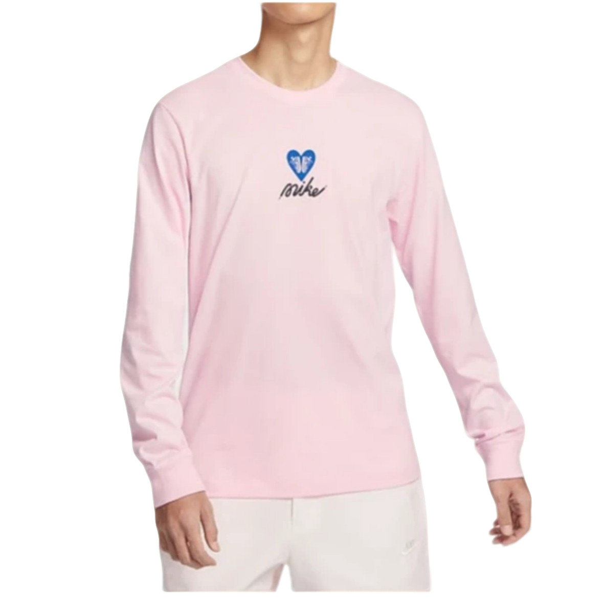 NIKE耐克AS U NSW TEE LS OC VDAY针织无领长T恤HV9808-663