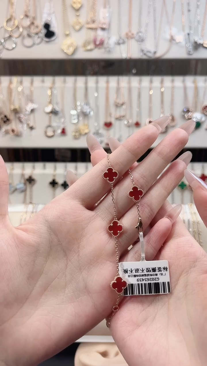 【闪购商品】玛瑙18K金镶嵌手饰18K金镶嵌 K玫