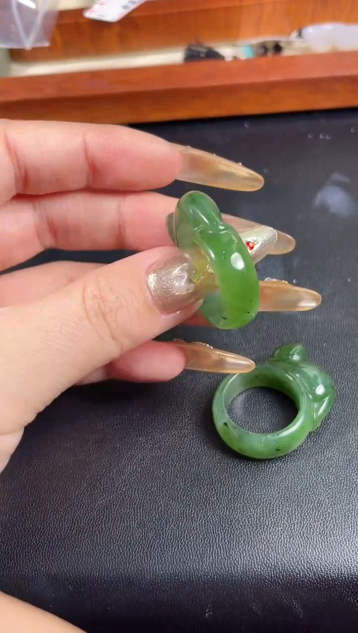 未镶嵌戒指和田玉多样性发其一备注圈口