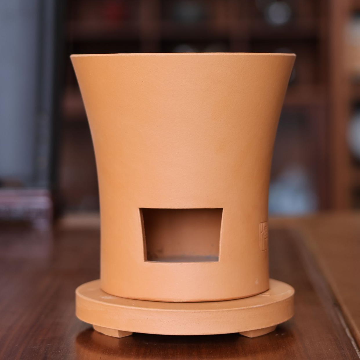 潮州红泥碳炉潮汕功夫茶炭炉煮茶炉围炉家用炭火烧水炉