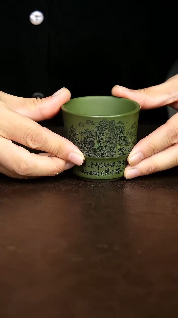茶杯紫砂原矿紫砂茶具