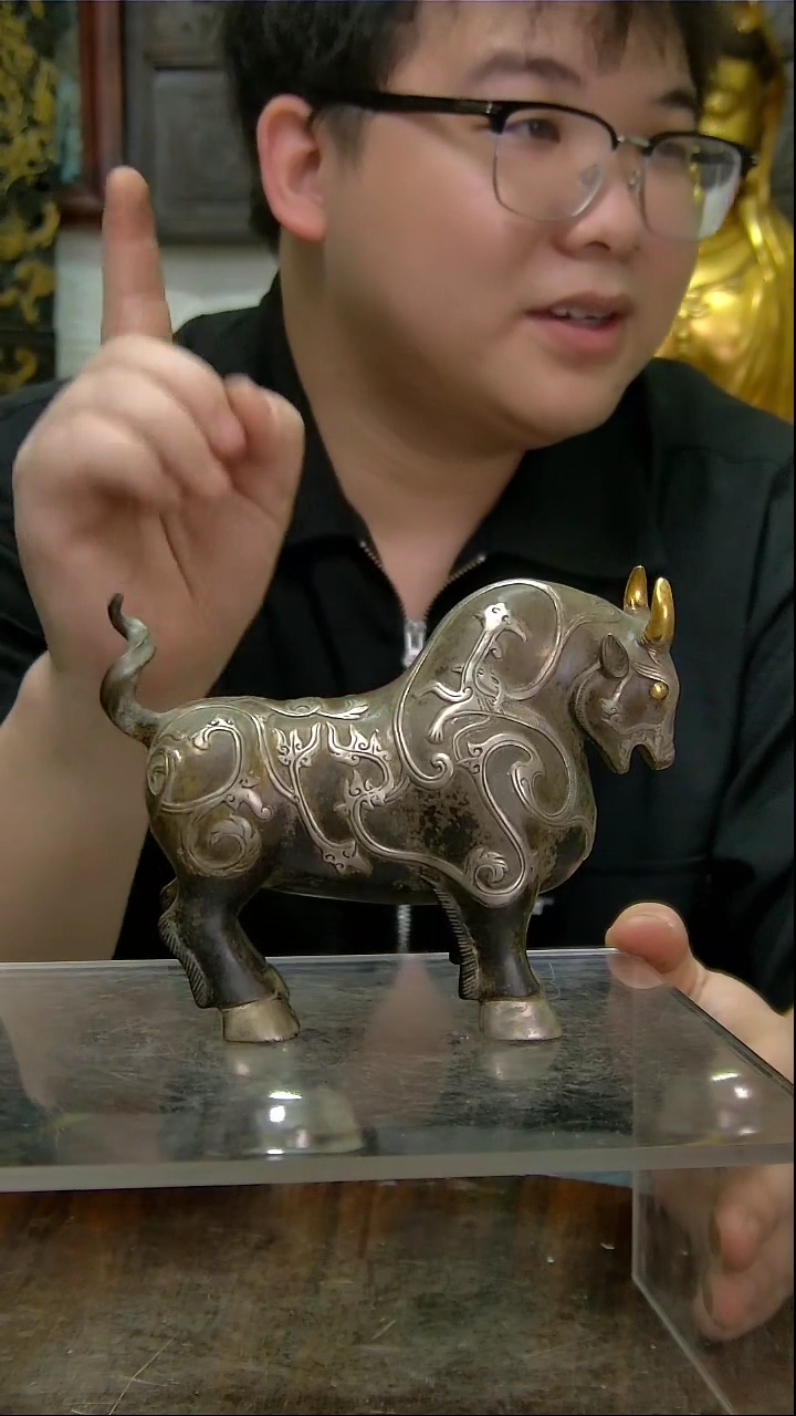 【闪购商品】牛铜像造像收藏造像