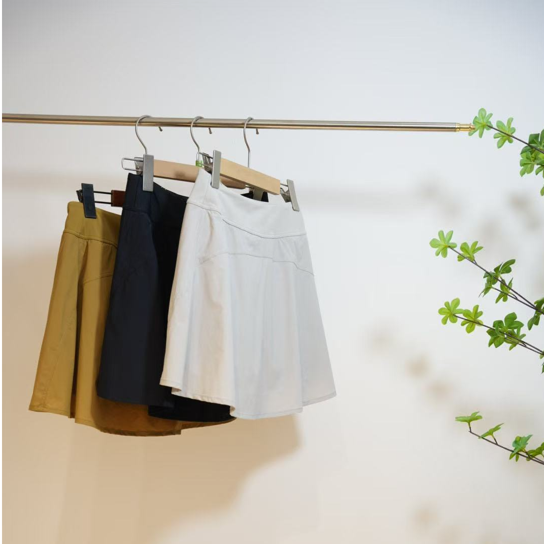 2-508-一款三色女士夏季防晒半身裙裤