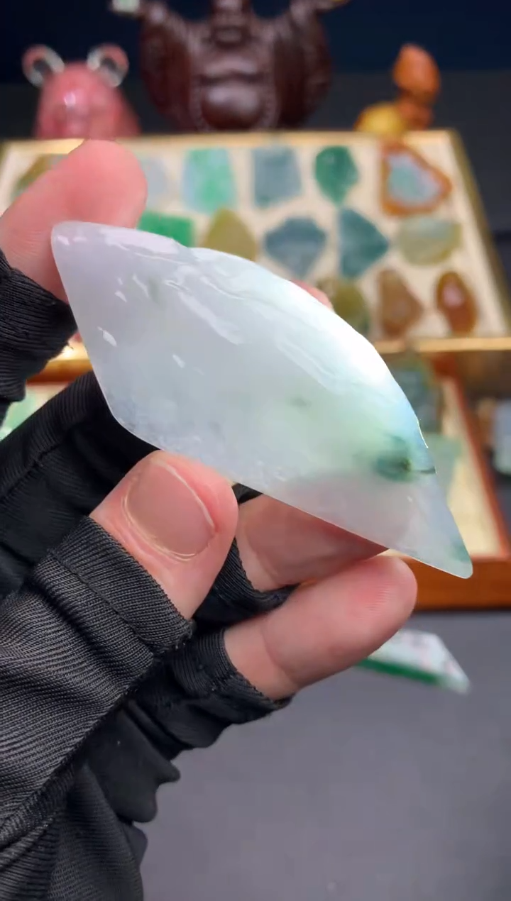未镶嵌定制翡翠天然翡翠裸石
