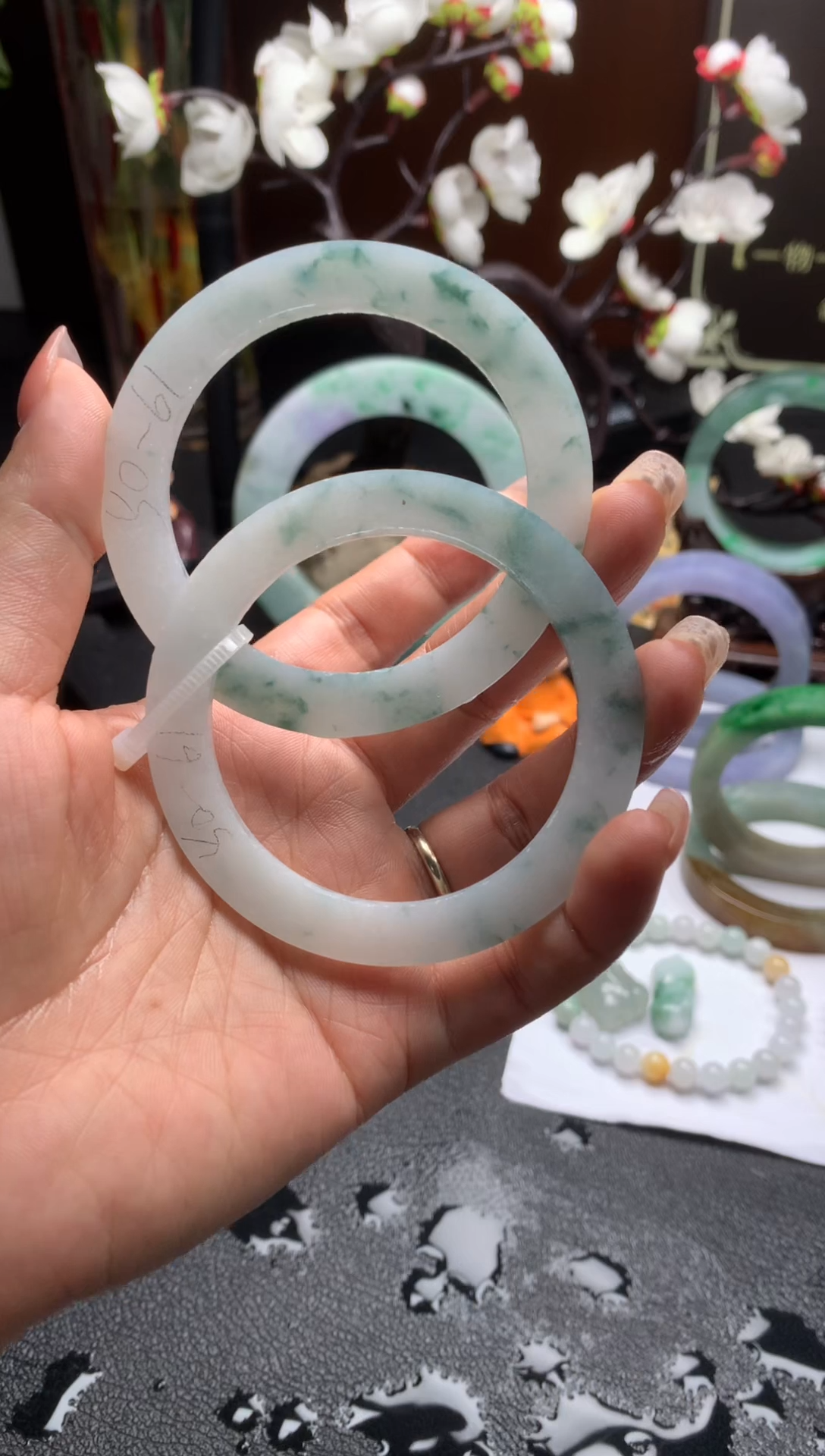 定制翡翠毛坯定制未镶嵌56-61叮当