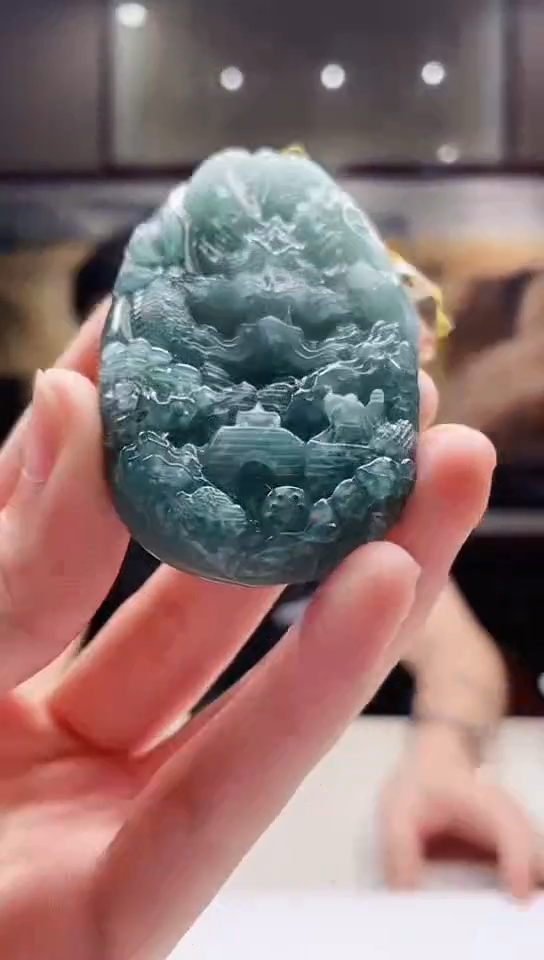 翡翠未镶嵌吊坠(不含链)200