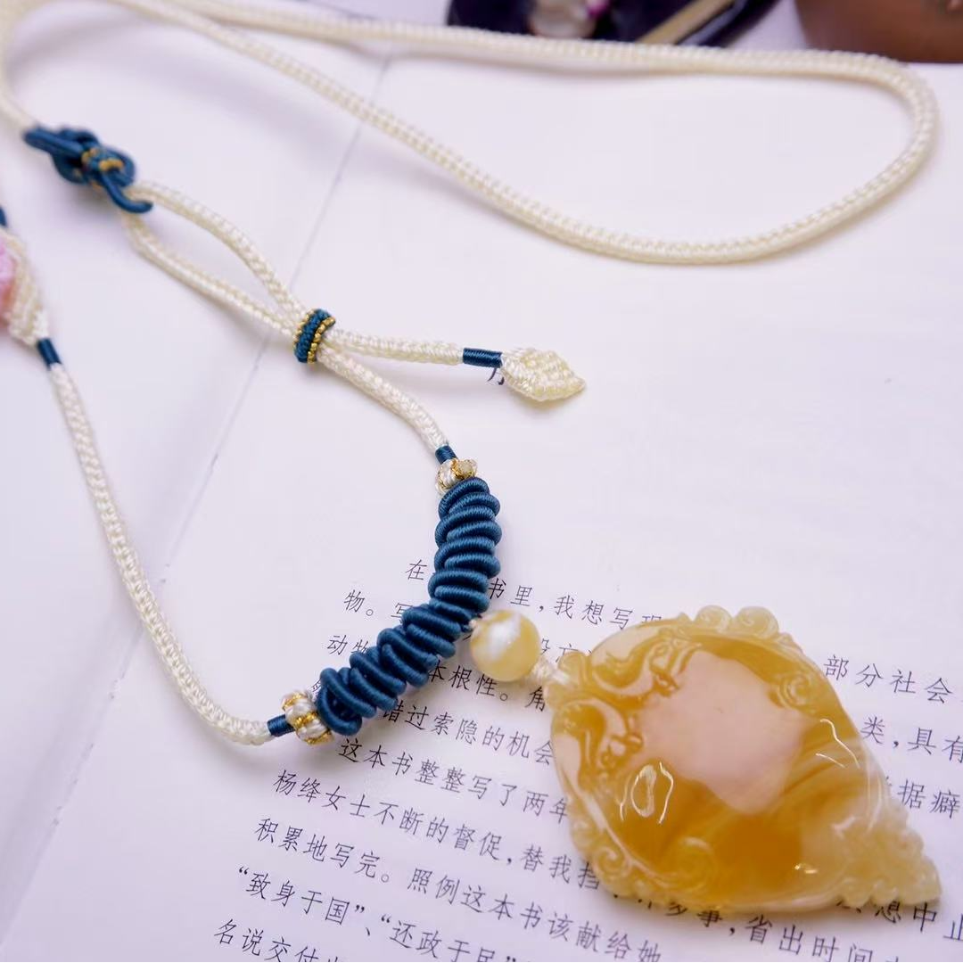 臻品凤首如意吊坠