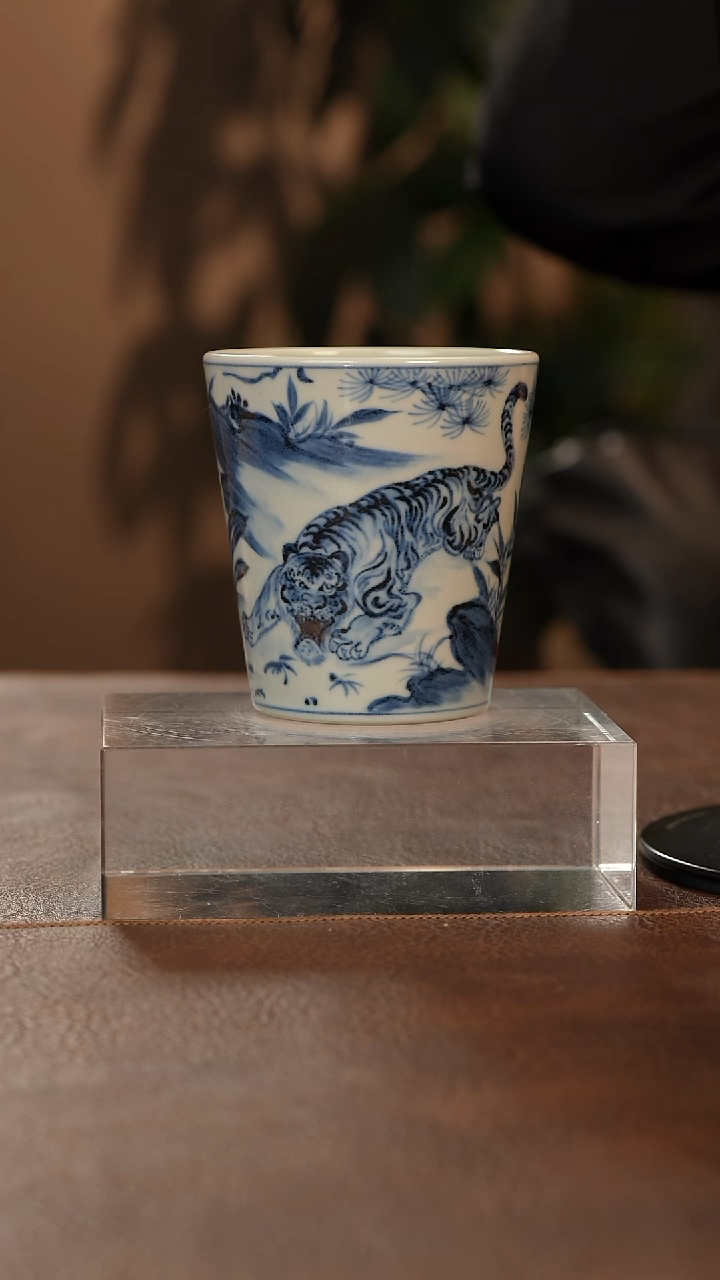 【闪购商品】瓷片青花瓷茶具斌芬陶瓷1