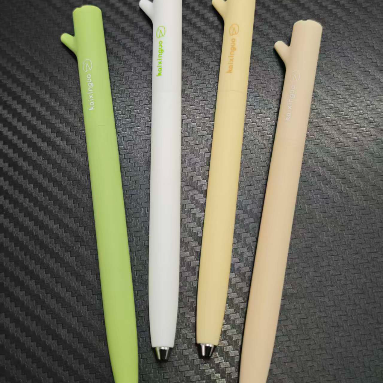 未使用 MONCLER 【发8支（2套）禾硕372开心果低重心双珠cs笔头黑色