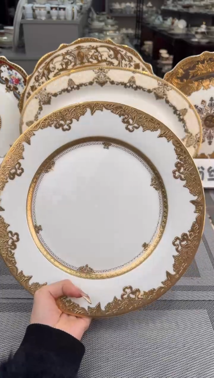 【闪购商品】瓷片10.5英寸平盘福利价