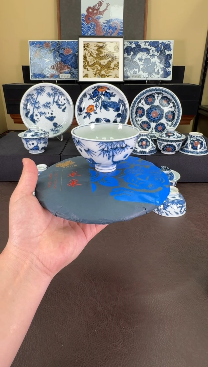 【闪购商品】又见春风熊猫鸡心杯