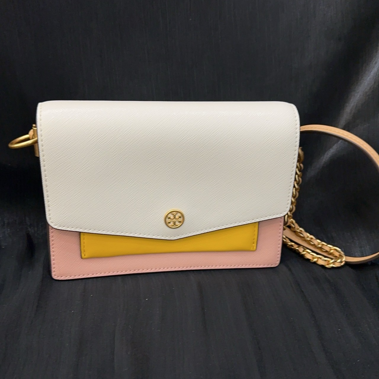 95新 TORY BURCH/汤丽柏琦 乱乱子中古/女士/单肩包/13312024