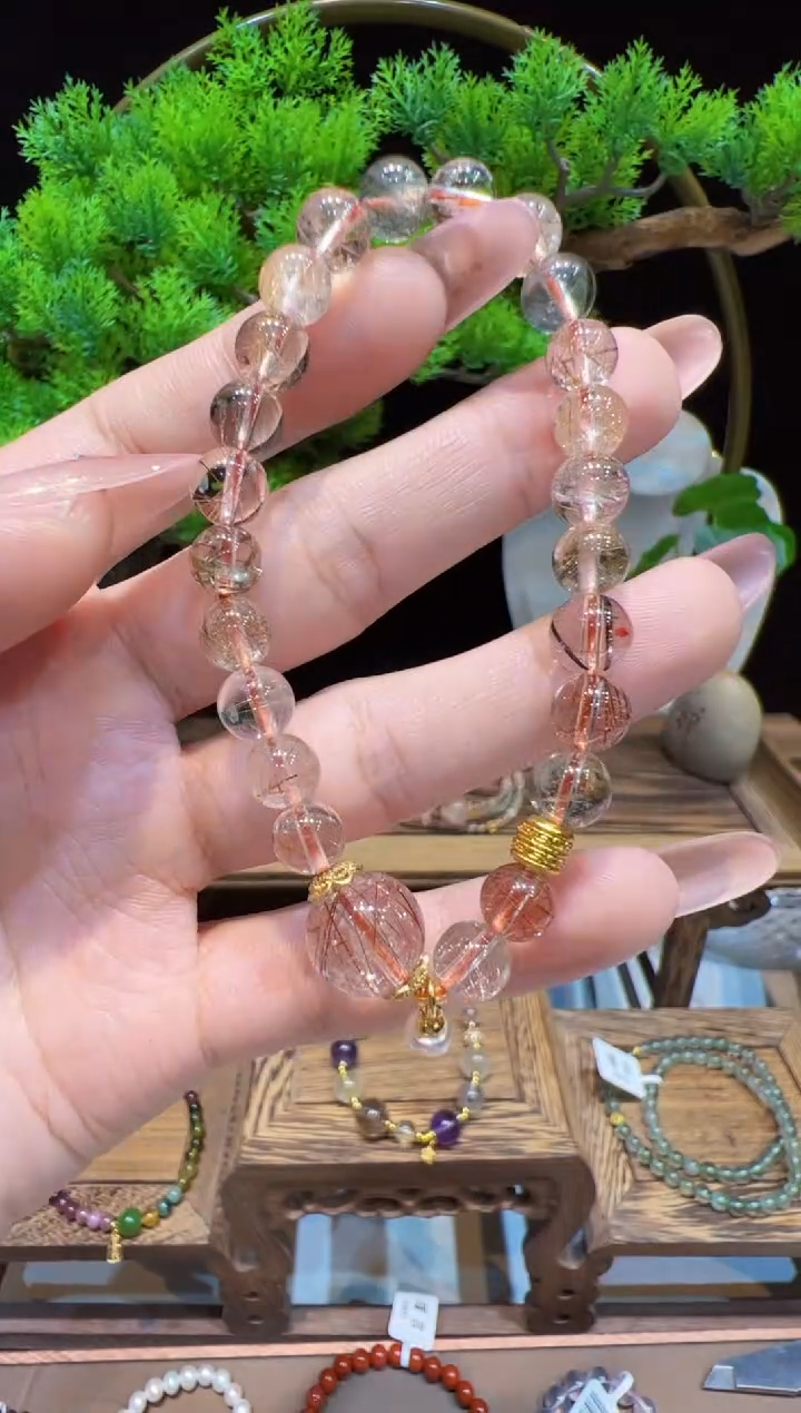 水晶手串未镶嵌@@手饰