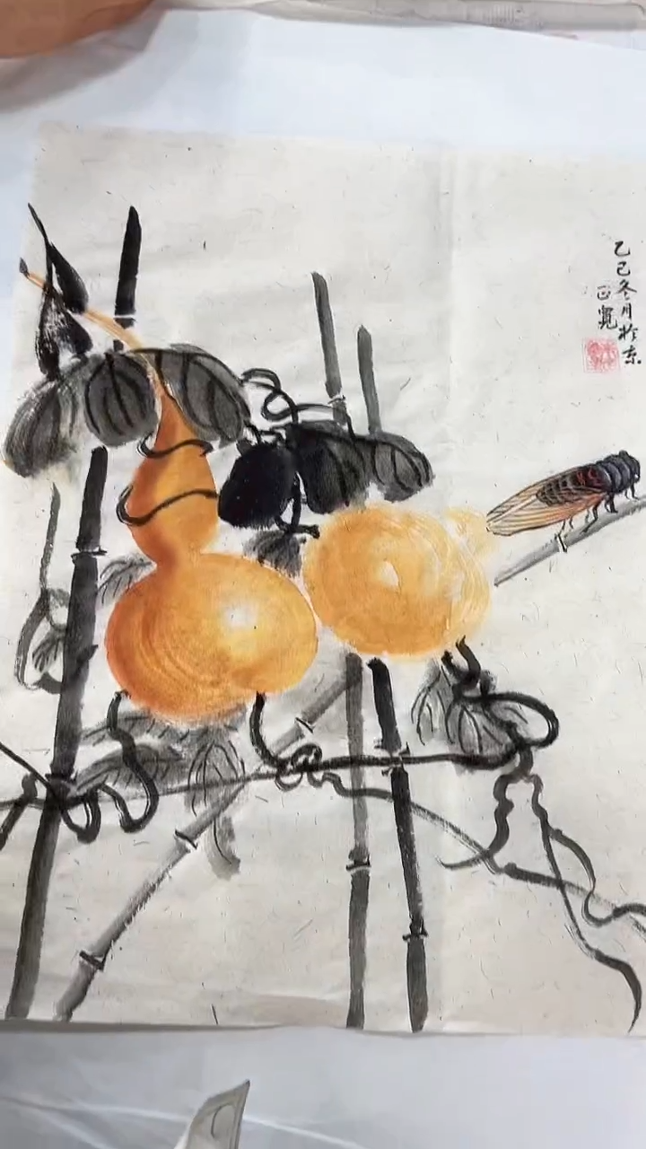 国画直播福利/国画/花鸟