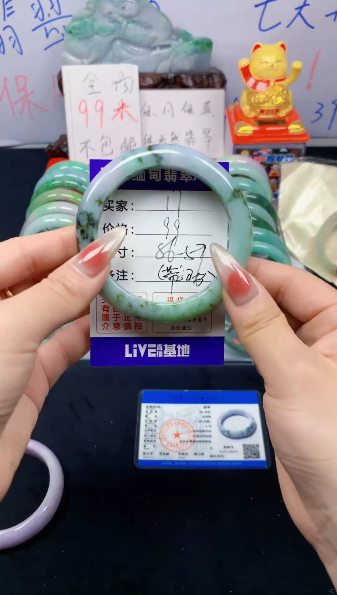 未镶嵌手镯翡翠17