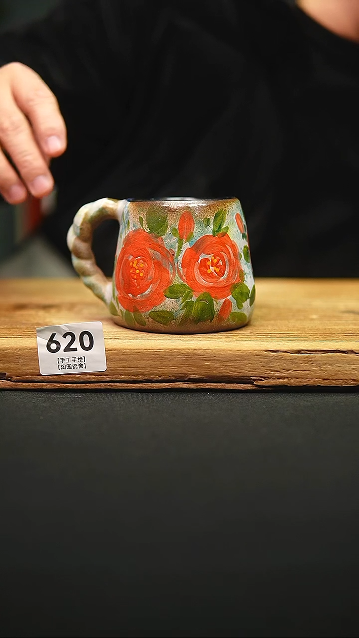 @@陶园瓷舍@@纯手工手绘@高温釉下彩