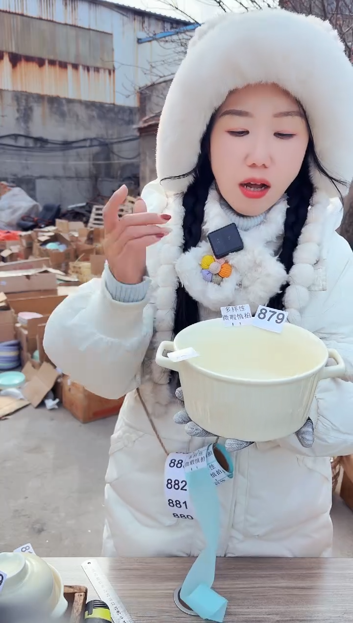 【闪购商品】炻瓷无盖款879【微瑕慎拍】