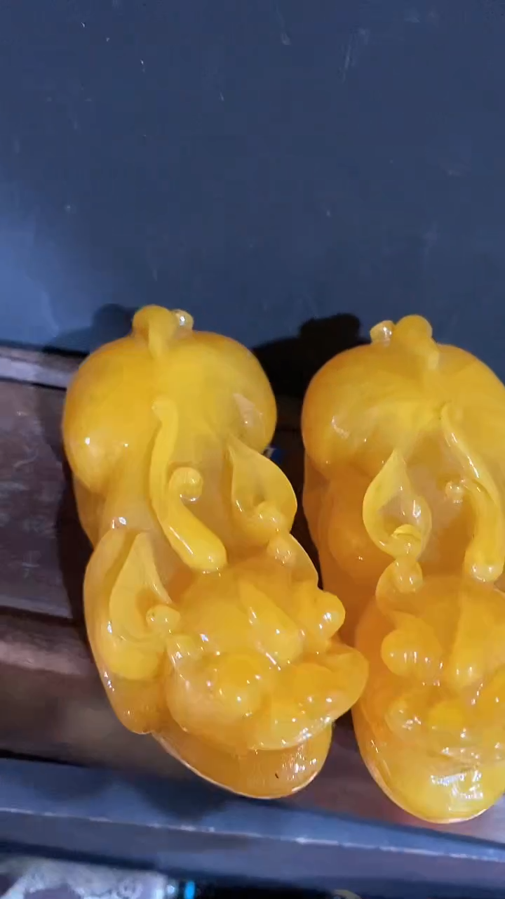未镶嵌琥珀裸石摆件 -------（晓晓甄选）