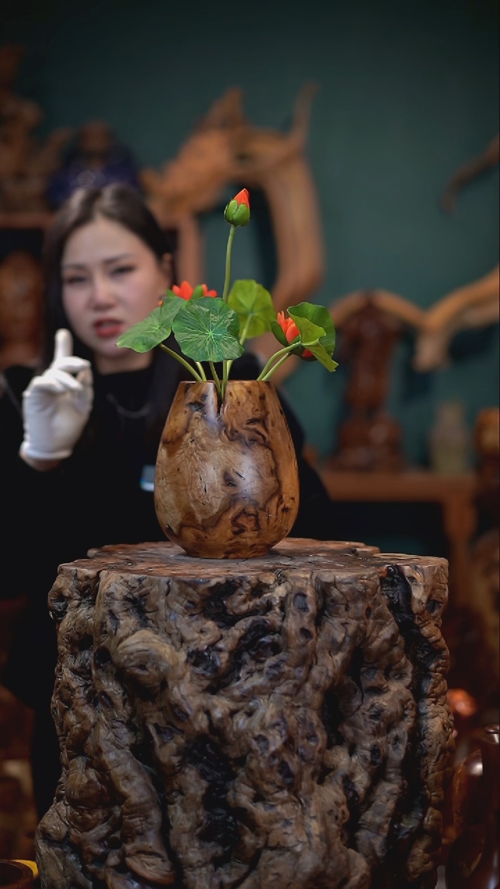 【闪购商品】枣木雷击枣木鸡心罐