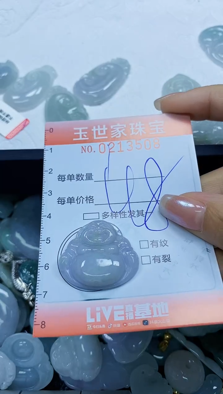 【闪购商品】翡翠未镶嵌颈饰闪购0213508