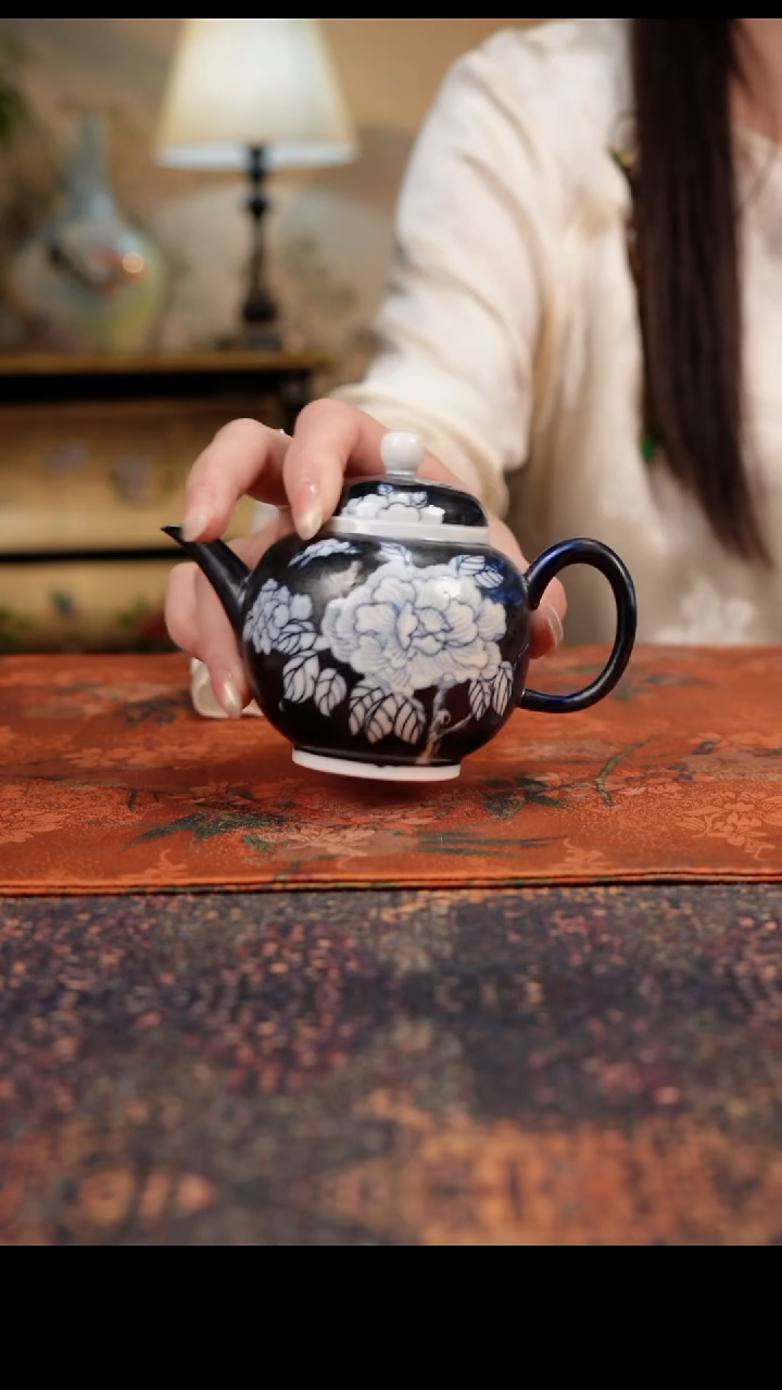 杯景德镇陶瓷杯碗柴烧多人