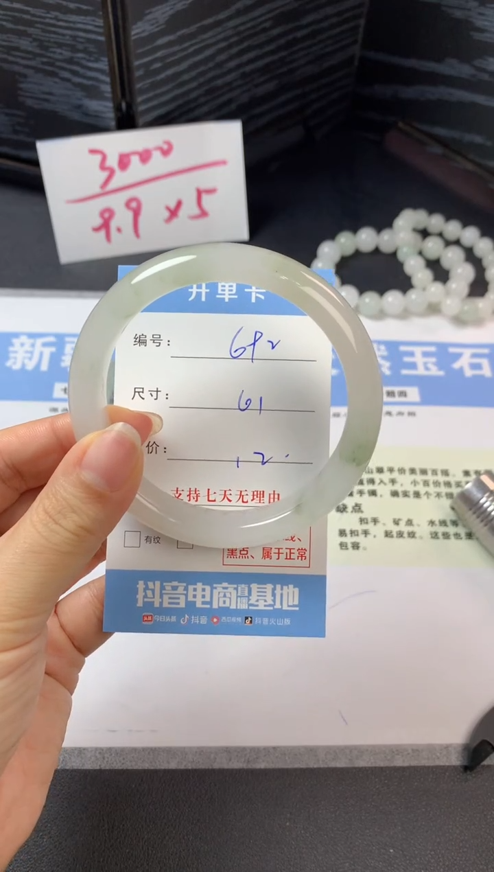 未镶嵌手镯石英质玉692