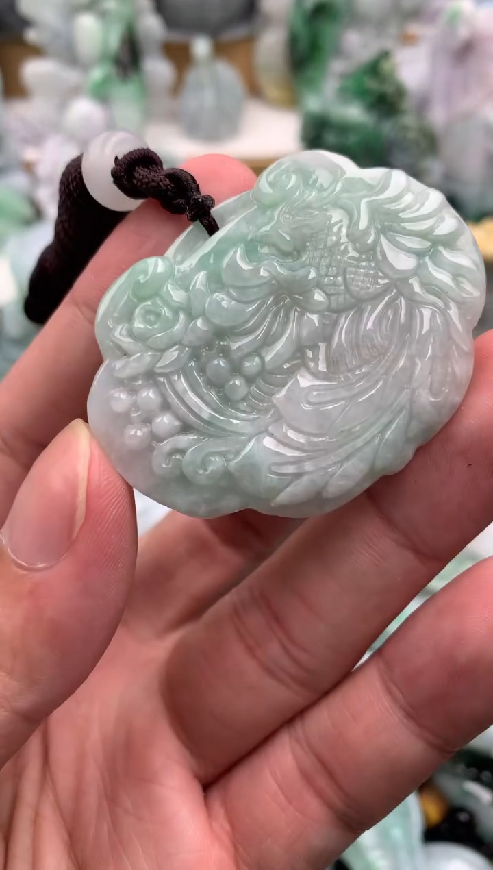 吊坠(不含链)未镶嵌翡翠1