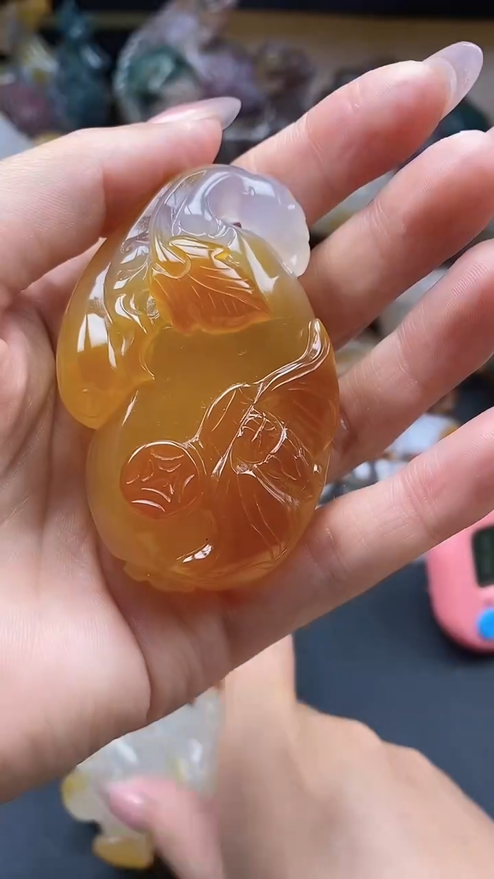 【闪购商品】玛瑙/玉髓颈饰未镶嵌dd