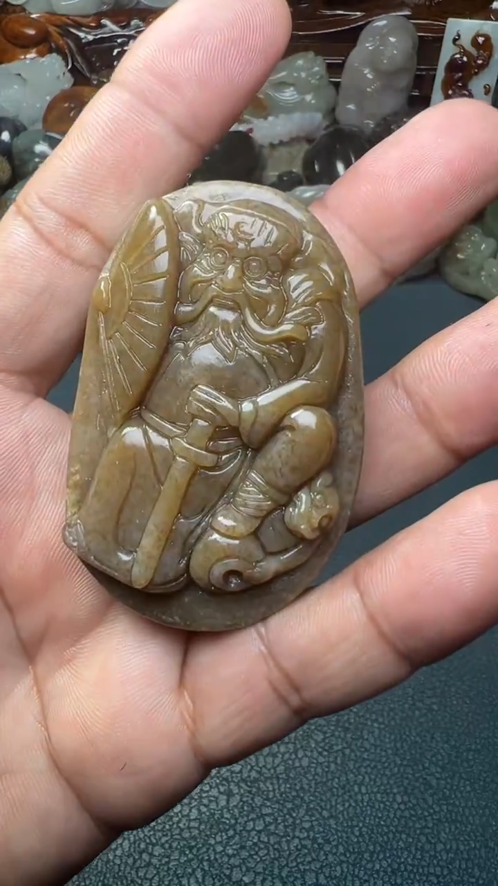 未镶嵌和田玉把件-