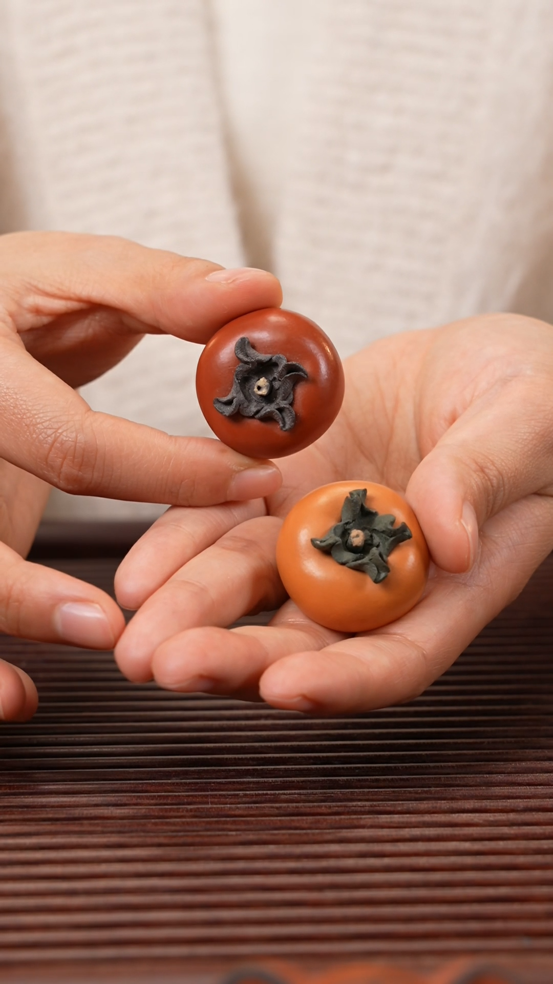 【闪购商品】紫砂茶宠柿子（小款）