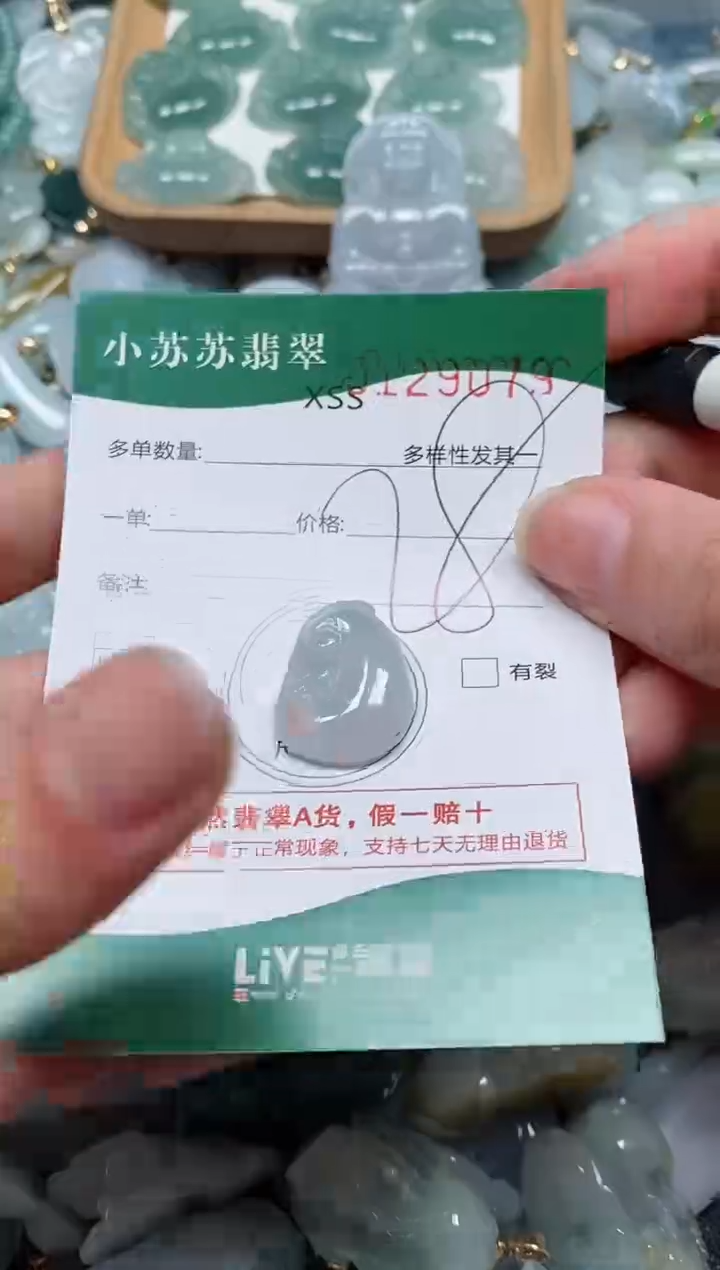 【闪购商品】翡翠颈饰未镶嵌闪购商品0129079