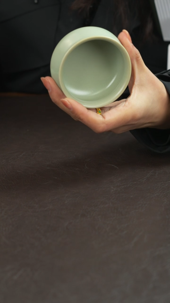 陶無*宣宝汝瓷原矿原釉手工作品