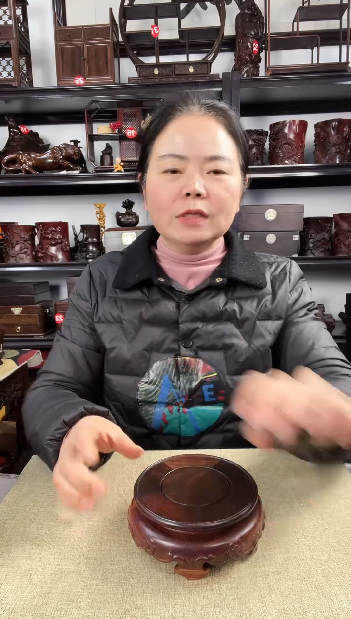 木177瑕疵老李红木工艺品