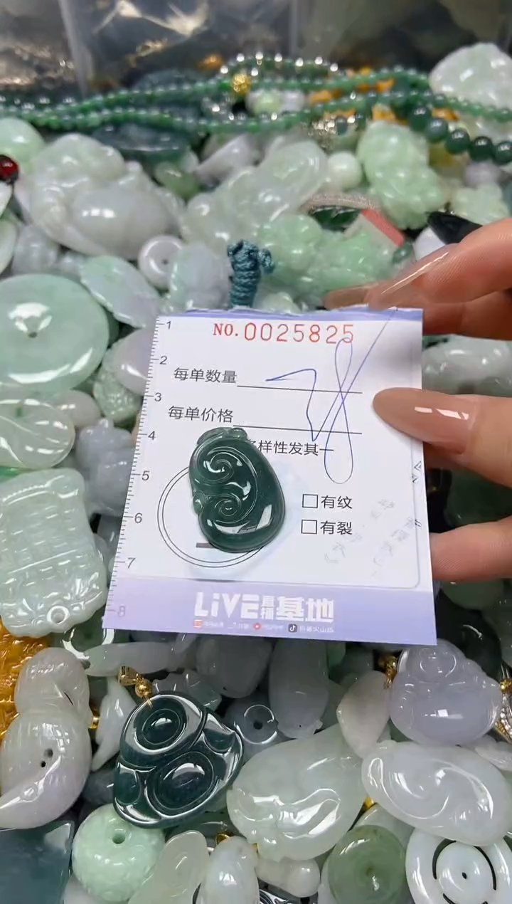【闪购商品】翡翠颈饰未镶嵌闪购0025825